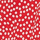 Polka Dot Ruffle Short Sleeve Round Neck Flounce High Waist Short Dress