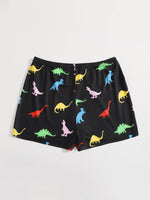 Dinosaur Print Shorts