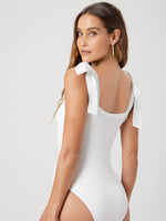 VISCOSE KNOTTED CAMI BODYSUIT