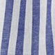 Striped Tie Back Cap Sleeve Round Neck Straight Natural Short Dress
