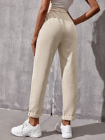 Corduroy Roll Up Hem Pants