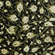 All Over Print Split Thigh Short Sleeve Off The Shoulder Slit High Waist Knee Length Dress