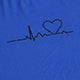 Heart Short Sleeve Round Neck Pencil Natural Mini Dress