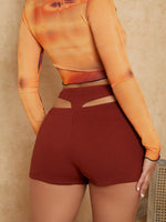 Cutout Side Shorts