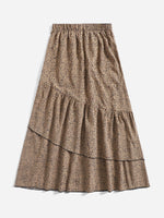 Dalmatian Print A-Line Skirt