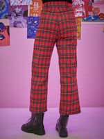 Tartan Heart Graphic Pants