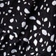 All Over Print Belted Long Sleeve V Neck Flounce High Waist Women Long Dress