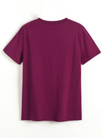 Plus Letter & Brush Print Tee