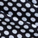 Polka Dot Wrap Long Sleeve Deep V Neck Regular Plus Size T-Shirt