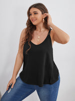 Plus Double Strap Cami Top
