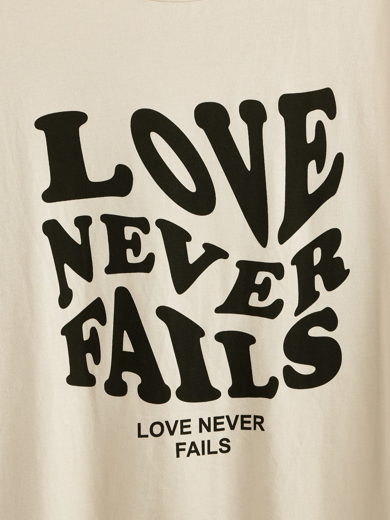 Plus Slogan Graphic Drop Shoulder Tee