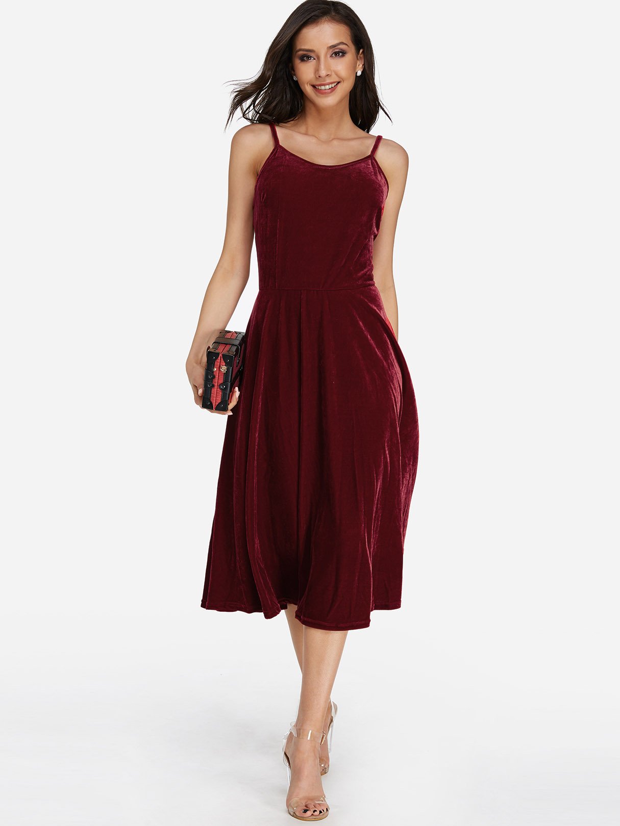 ODM Ladies Sleeveless Midi Dress