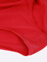 Custom Ladies V-Neck One-Pieces Swimsuits