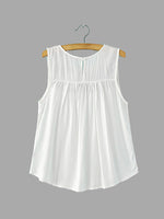NEW FEELING Womens White T-Shirts