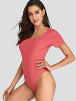 OEM Ladies Pink Bodysuits