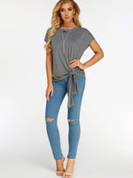 OEM ODM Women's Solid Color T Shirts