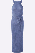 NEW FEELING Womens Blue Midi Dresses