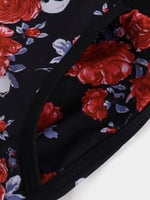 OEM Ladies Floral Plus Size Swimwear