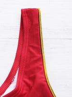 OEM ODM Busty Red Bikini