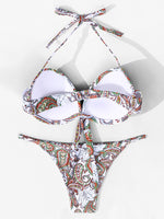 NEW FEELING Womens Multi Bikinis