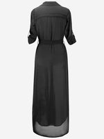 NEW FEELING Womens Black Maxi Dresses