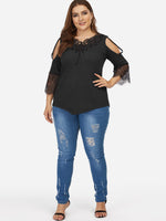OEM ODM Womens Grey Plus Size Tops