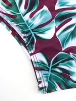 Blue Floral Bikini