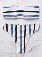 NEW FEELING Womens White Bikinis