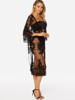 ODM Ladies Long Sleeve Beach Dresses
