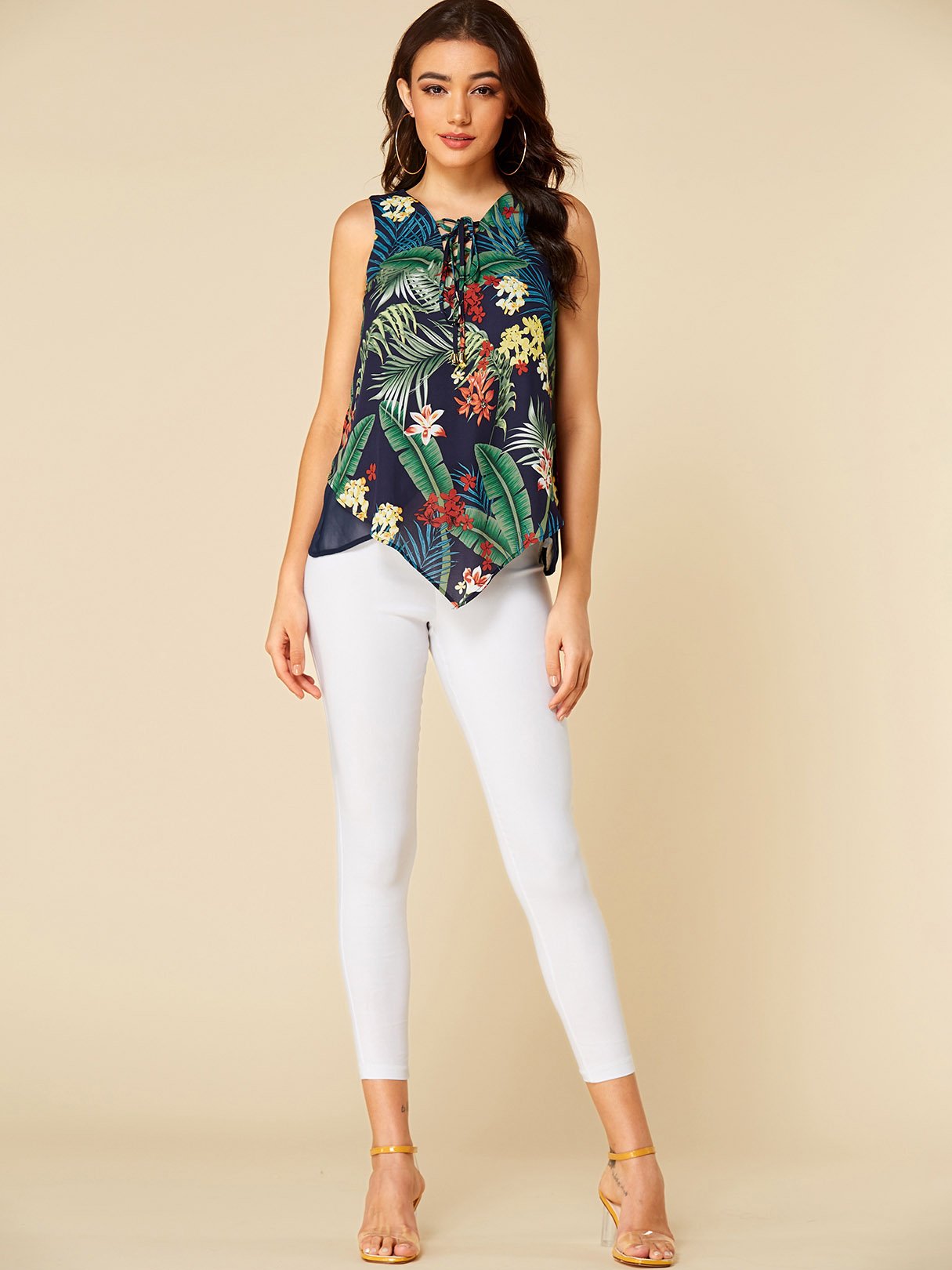 NEW FEELING Womens Navy Camis
