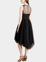 NEW FEELING Womens Black Midi Dresses