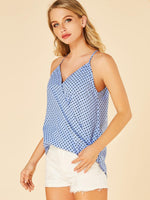 OEM Ladies Blue Camis