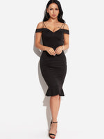 OEM ODM Blue Velvet And Lace Dress