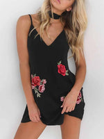 OEM Ladies Black Mini Dresses
