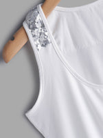 OEM Ladies White Camis