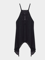 NEW FEELING Womens Black Camis