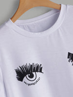OEM Ladies White T-Shirts