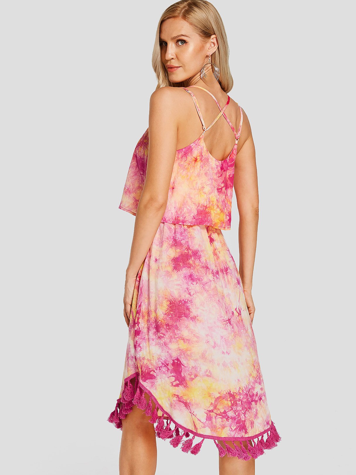 ODM Ladies Sleeveless Midi Dresses