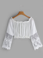 NEW FEELING Womens White Camis