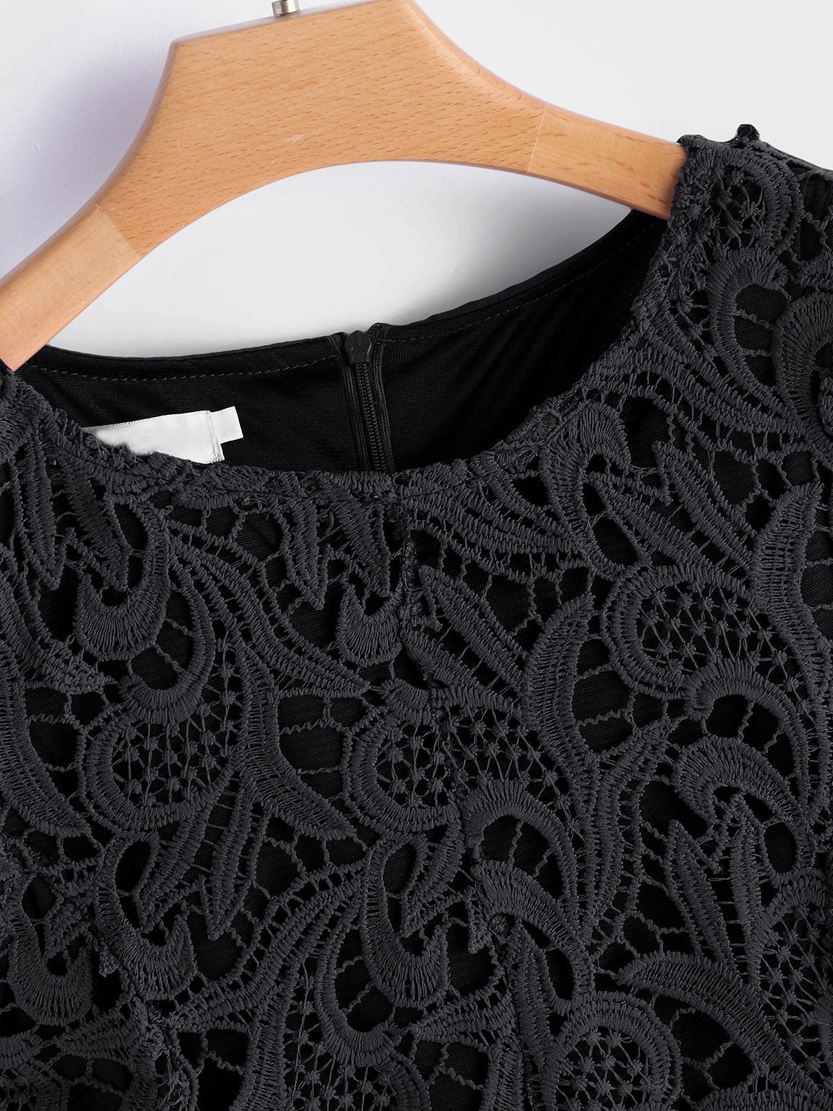 OEM Ladies Black Plus Size Tops