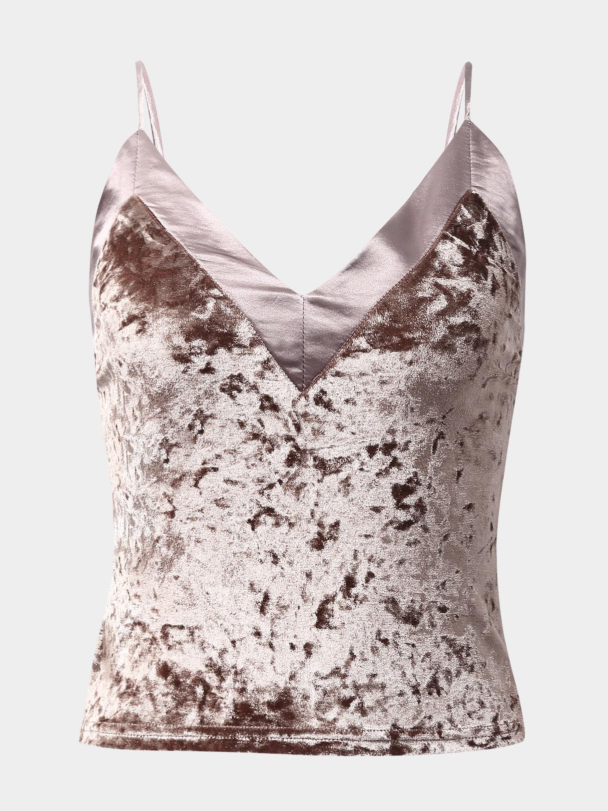 NEW FEELING Womens Coffee Camis