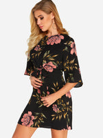 OEM Ladies Black Mini Dresses