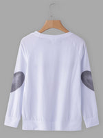 NEW FEELING Womens White T-Shirts