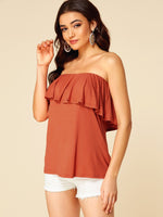 OEM Ladies Orange Camis