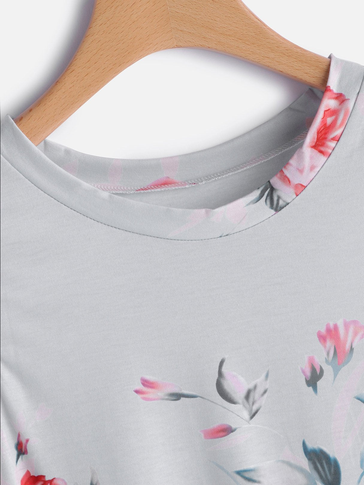 Ladies Top With Lace Sleeves