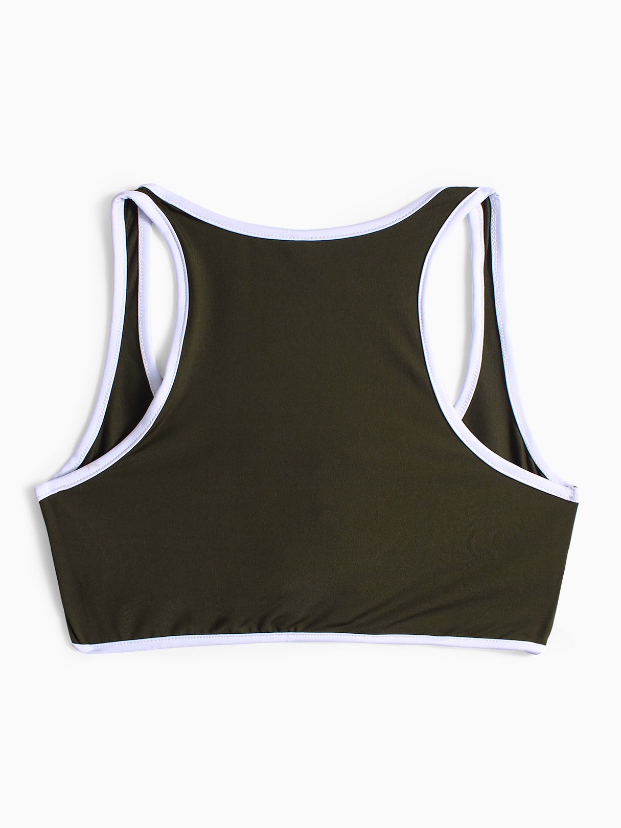 NEW FEELING Womens Army Green Camis
