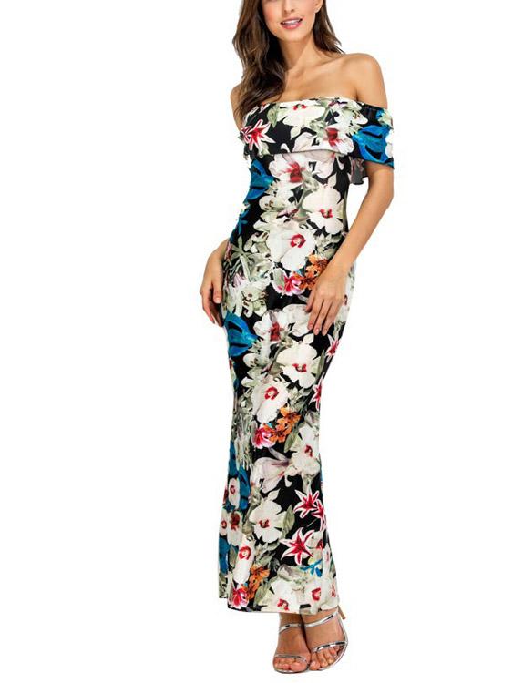 ODM Ladies Sleeveless Maxi Dress