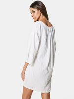 Custom Ladies V-Neck Dresses