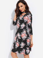 ODM Ladies 3/4 Sleeve Dresses