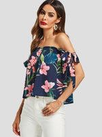 OEM Ladies Navy Blouses